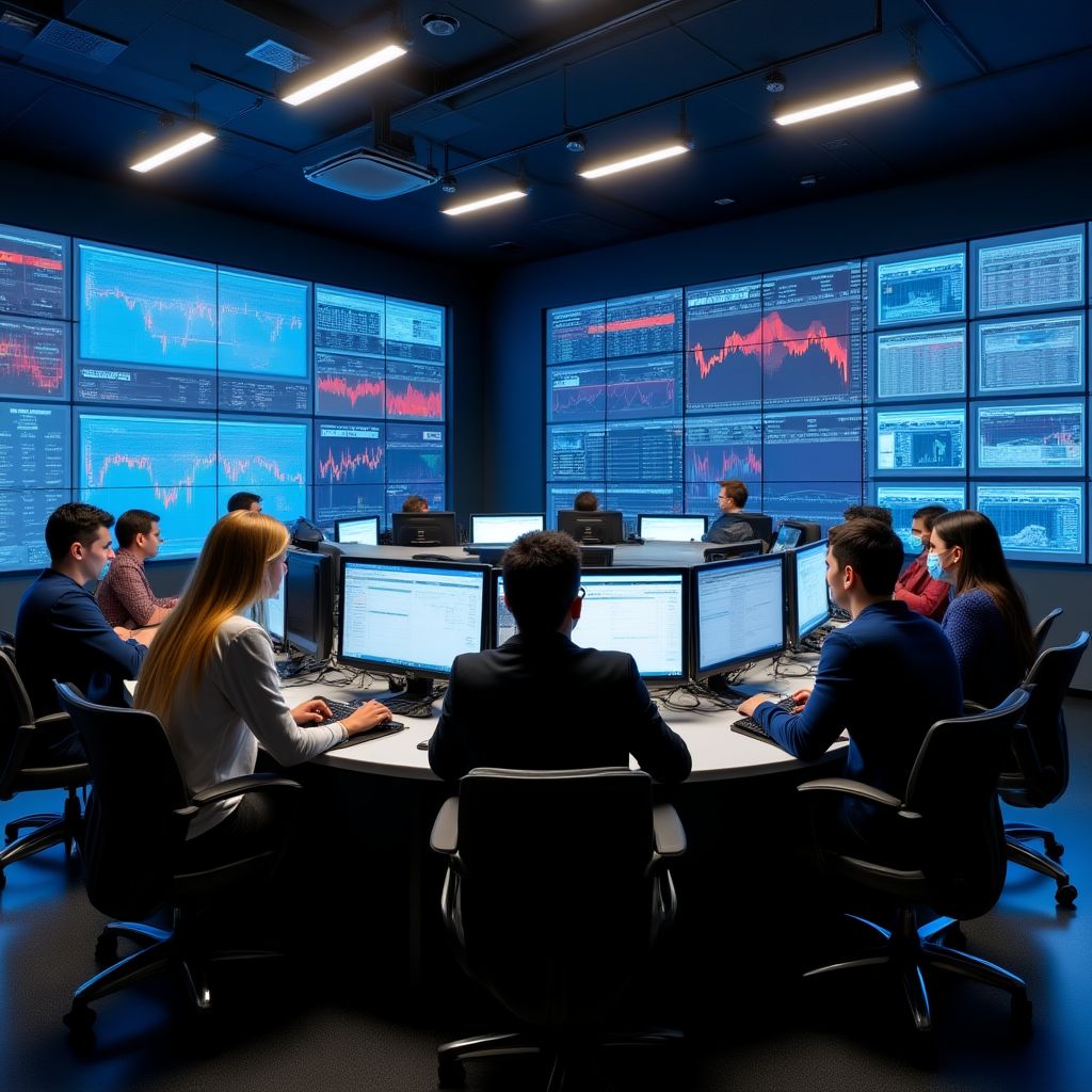 Sala de simulación de mercados