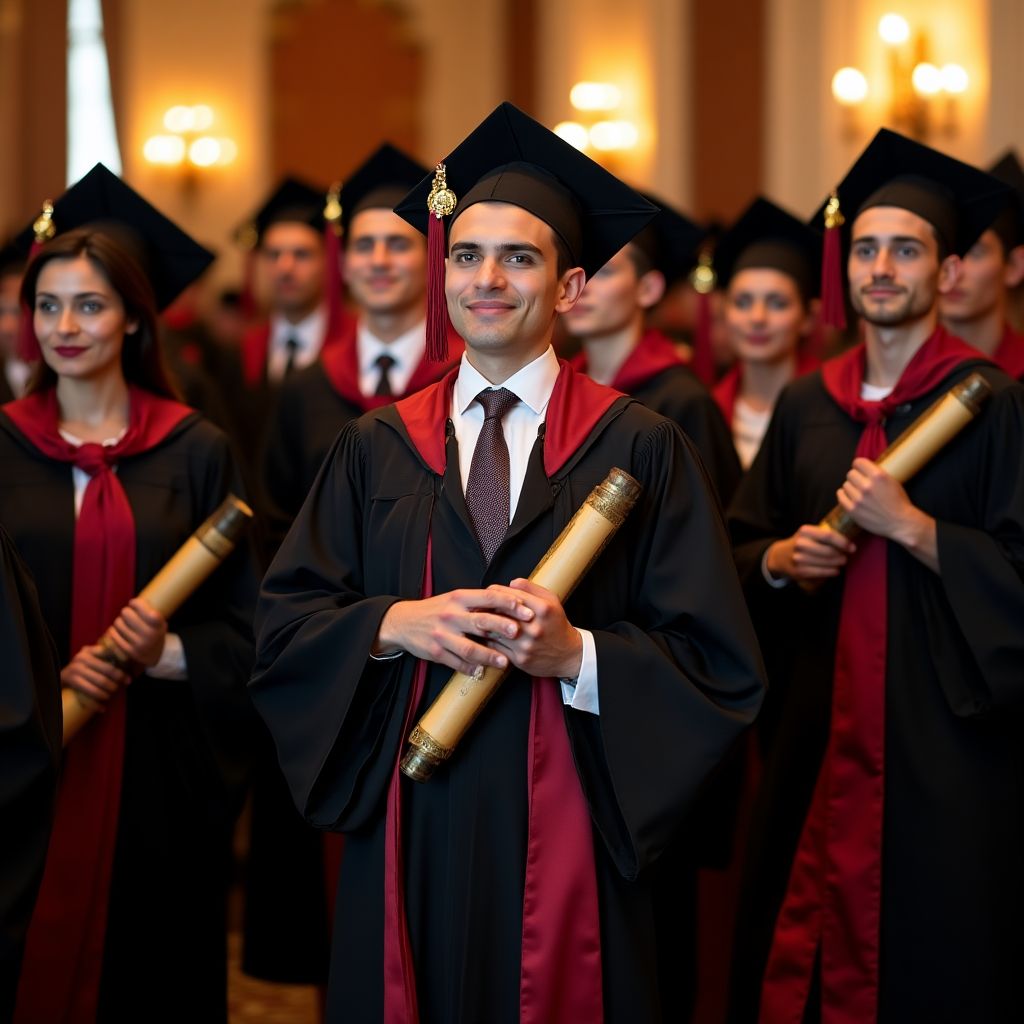 Graduación de estudiantes del curso avanzado